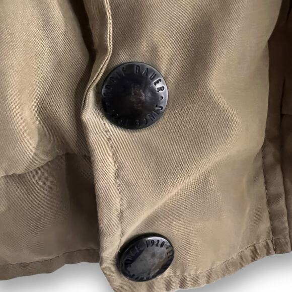 LL Bean Jacket Olive Brown Fleece Lined Full Zip Outdoor Heritage Men’s XL - Picture 7 of 12